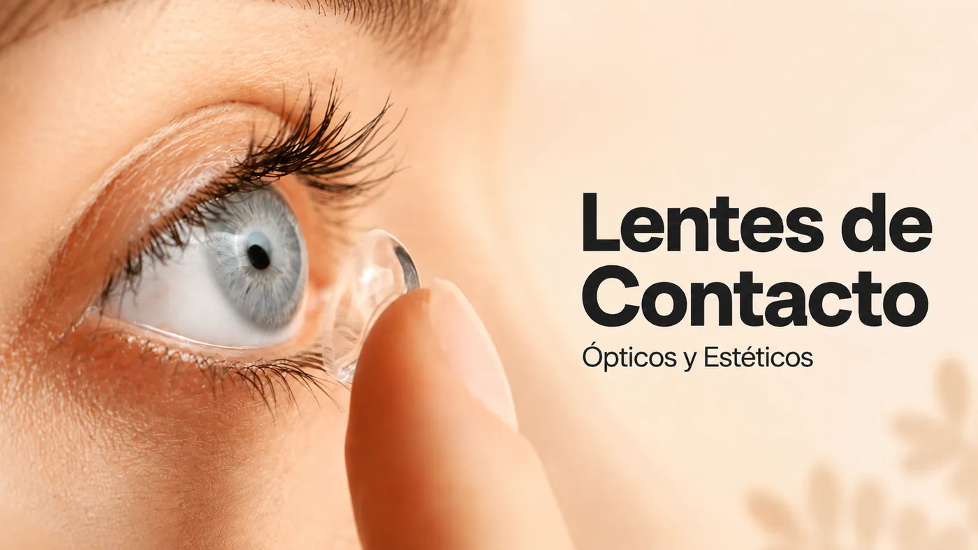 Lentes de contacto ópticos y estéticos