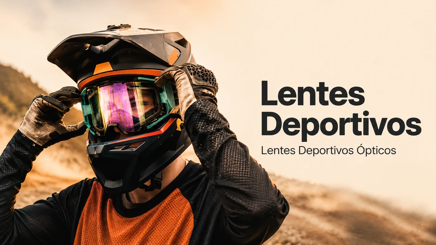 Lentes deportivos ópticos