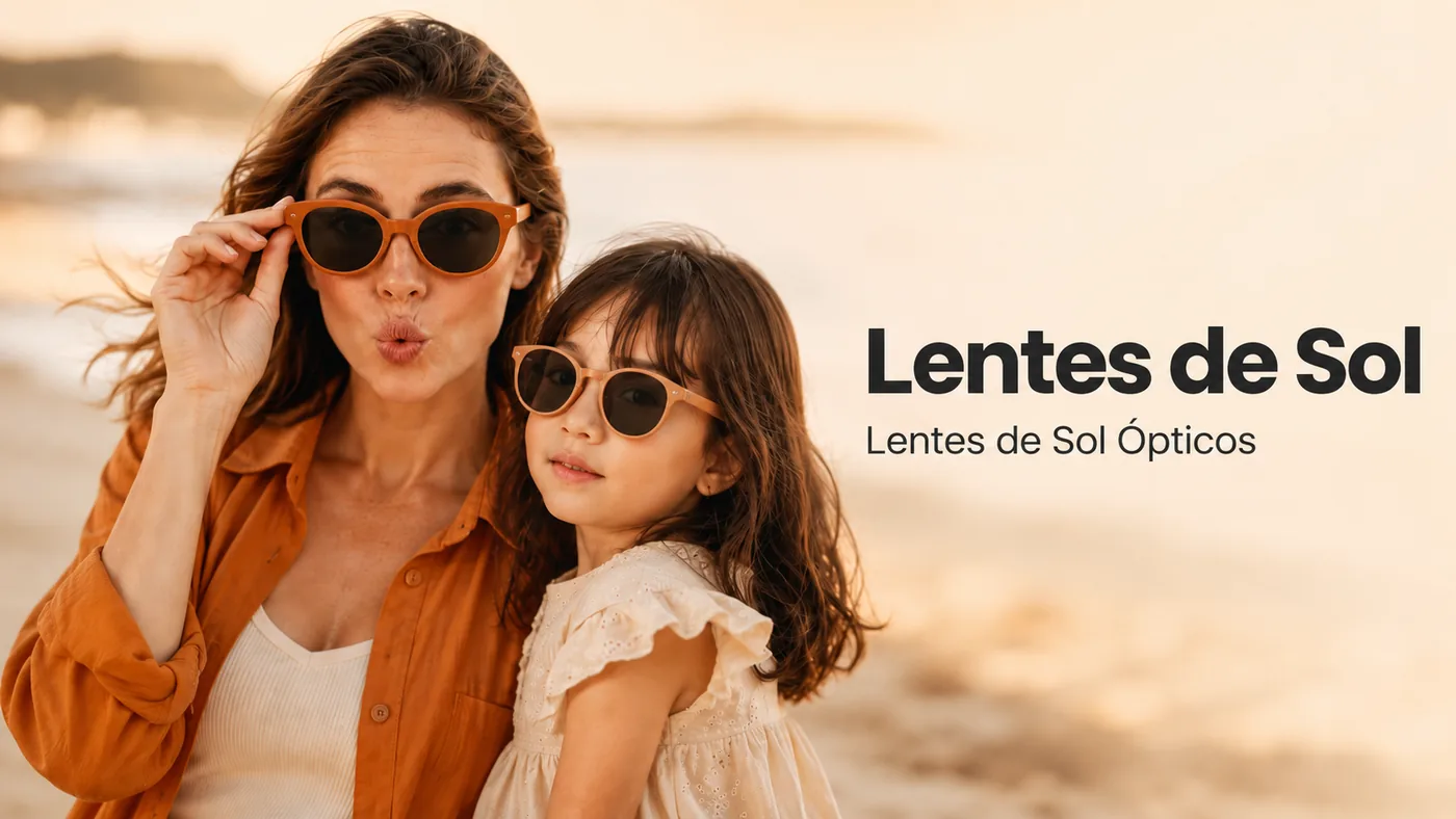 Lentes de sol ópticos